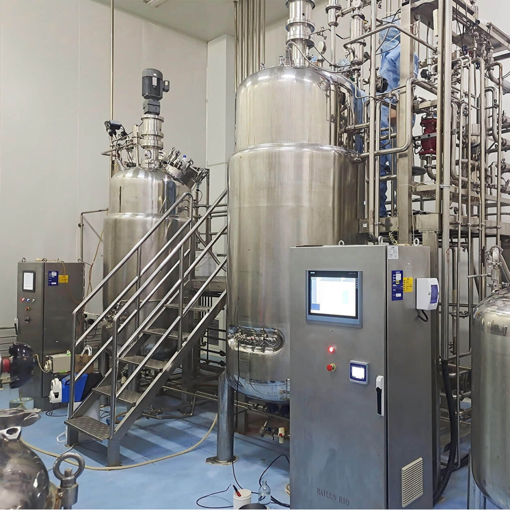 2000L stainless steel bioreactor industrial bioreactor