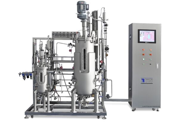 Two-stage multi-stage fermenterbioreactor 10L-100L