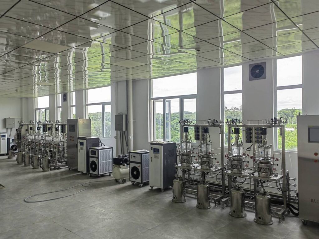 5L in-situ sterilization glass bioreactor