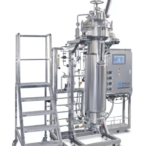 Airlift stainless steel fermenter 100 liter BLBIO-100SQ airlift bioreactor Stainless Steel Airlift Fermenter