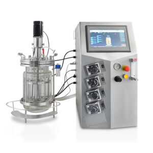 Double layer glass bioreactor