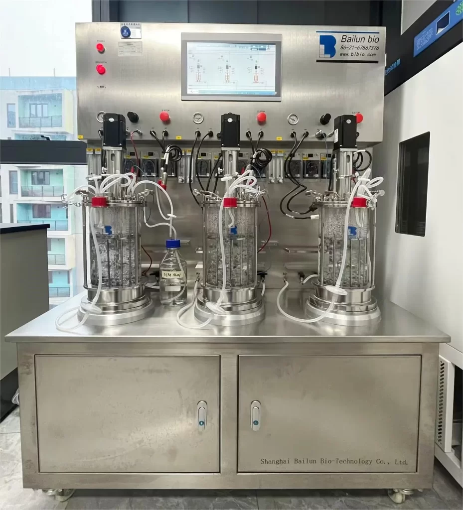 glass bioreactors for laboratory