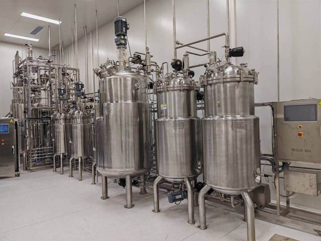 CIP system clean in space CIP station